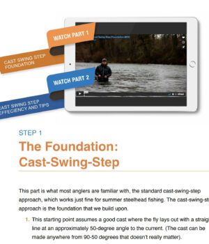 Steelhead Fly Fishing Instruction Book